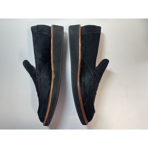 Derek Lam 10 Crosby Dana Black Calf Hair Slip On Loafers Sz 9 - Picture 4 of 10